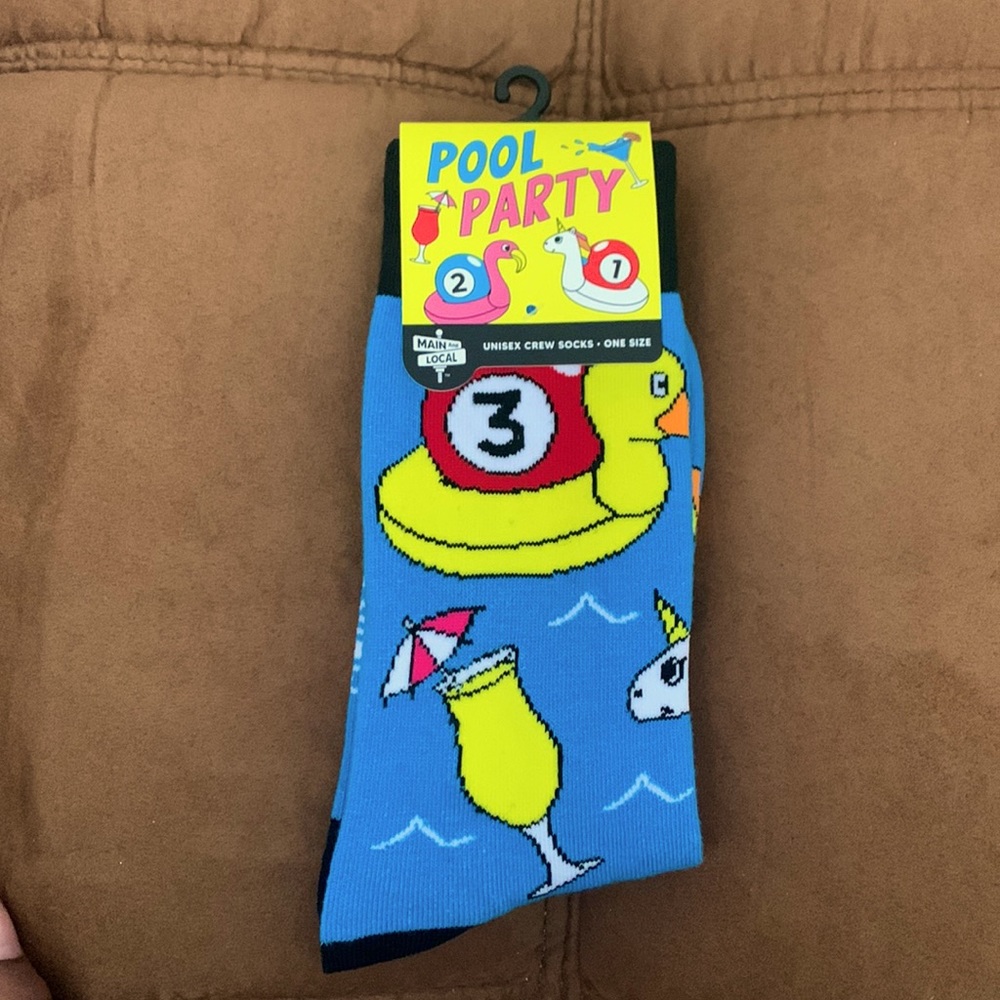 Unisex Pool Party Socks